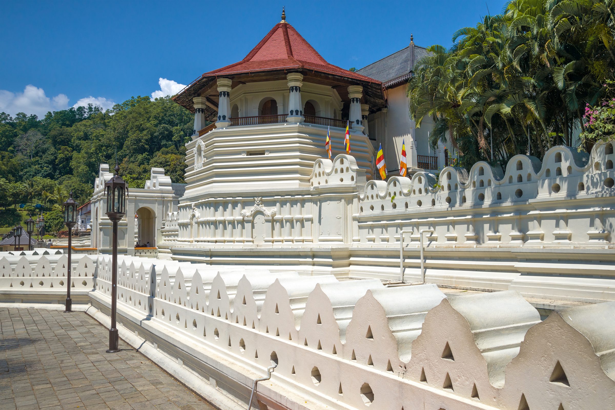 Sri Dalada Maligawa, der Tempel des Zahnes in Kandy