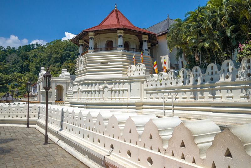 Sri Dalada Maligawa, the Temple of the Tooth in Kandy